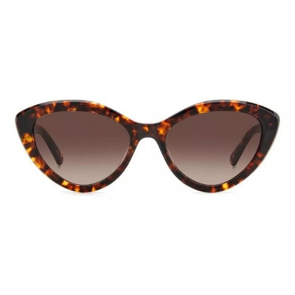 KATE SPADE KSJUNIGS-86HA-55 Sunglasses Size 55mm 140mm 18 havana SUNGLASSES New